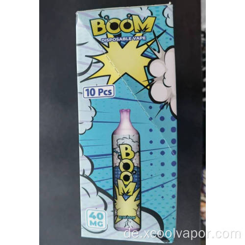 Xrvape Bar 600 Puffs Einweg-Vape-Vape-Stift-E-Zig